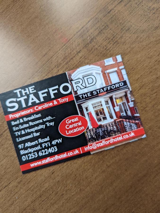 The Stafford Bed & Breakfast Blackpool Ngoại thất bức ảnh